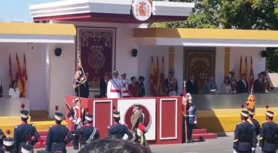 Desfile del Día de las Fuerzas Armadas 2019 en Sevilla