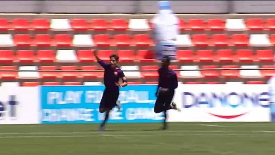 El Barça y el Espanyol triunfan en la Danone Nations Cup