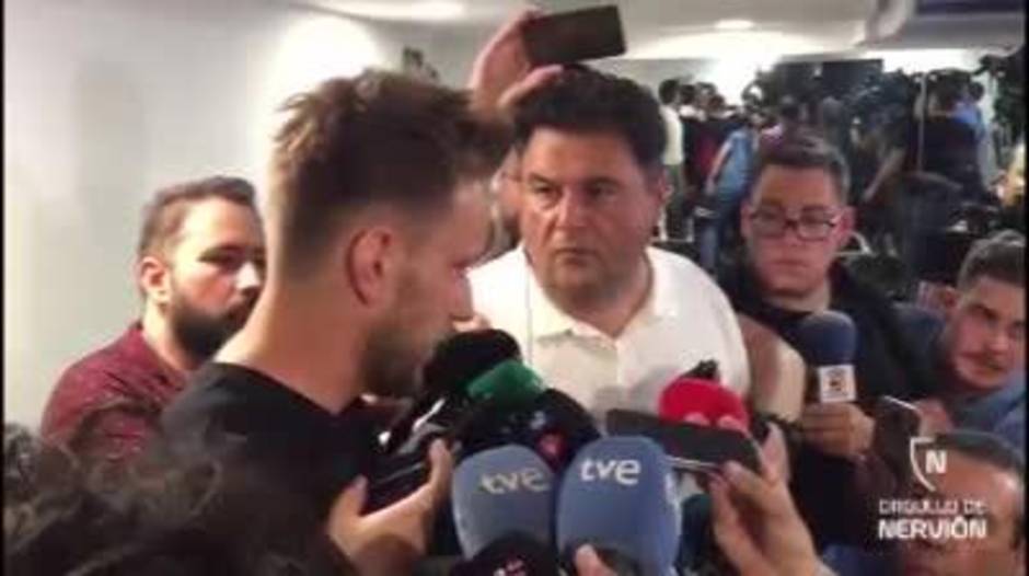 Rakitic, en la despedida a José Antonio Reyes