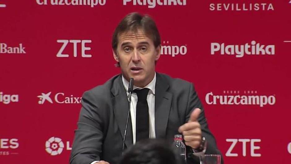 Lopetegui: "No hubo espantada, fui cesado"