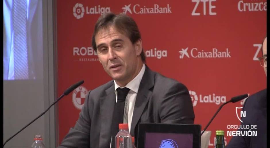 Lopetegui: “Vamos a ser ambiciosos y a no ponernos metas”