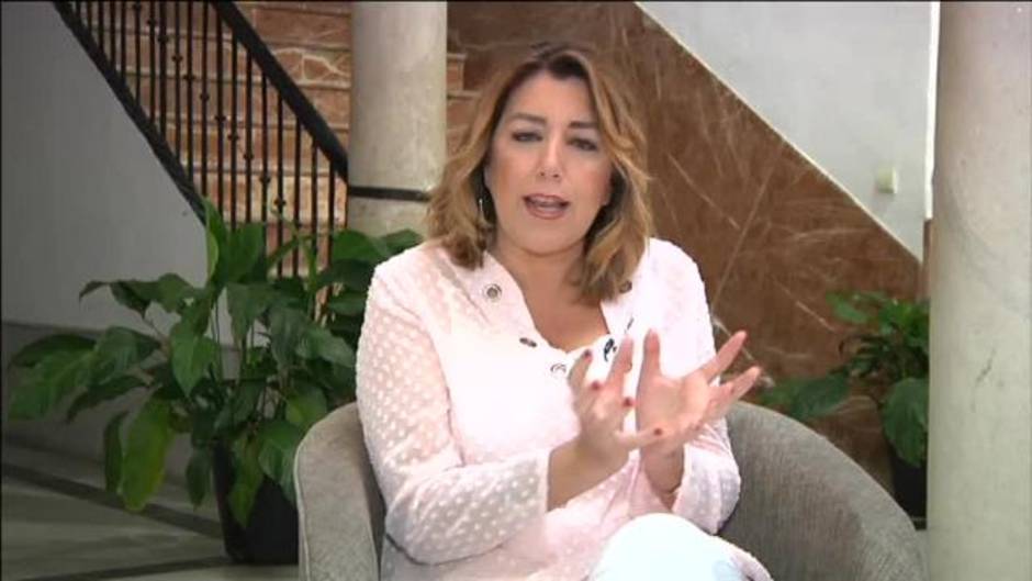 Susana Díaz sobre Sánchez: "Tiene toda mi lealtad y mi apoyo"