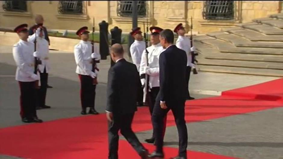 Sánchez entra en la sexta cumbre de países del sur de la UE