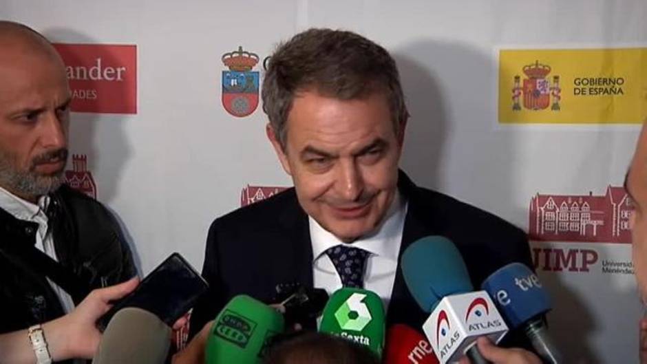 Zapatero se muestra "optimista" con la investidura de Sánchez y el "Gobierno de cooperación"