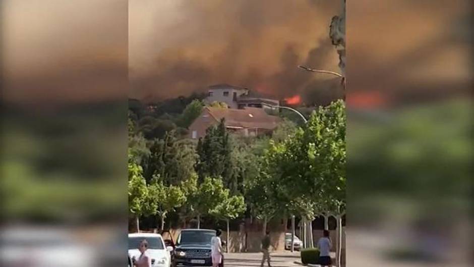 Nivel 1 de alerta en el incendio forestal declarado en Toledo