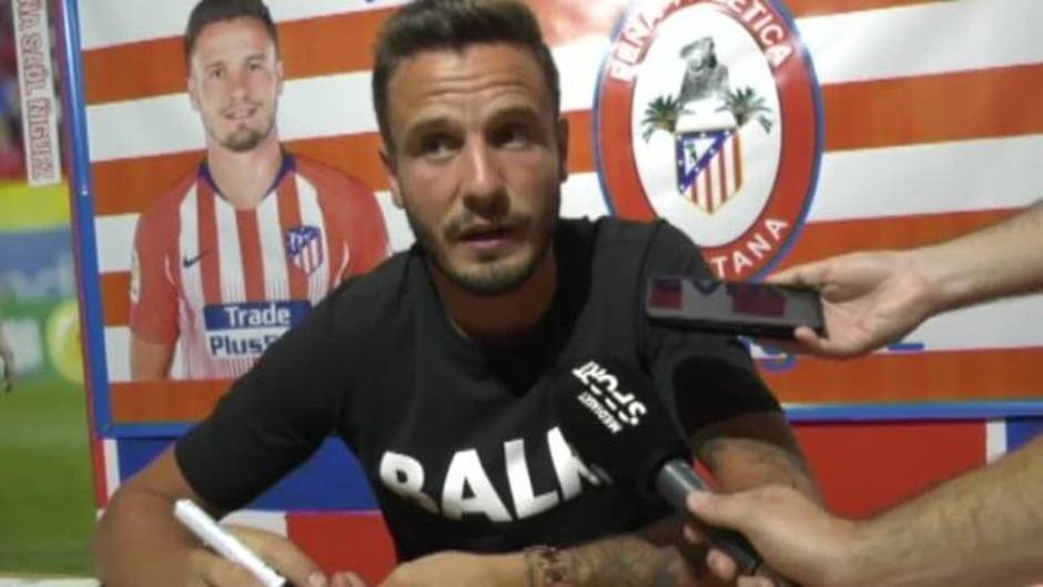 Saúl Ñíguez: "Tengo muchas ganas de jugar con Marcos Llorente"