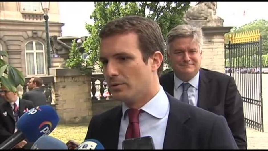 Casado exige a Sánchez que ponga todas las medidas para detener a Puigdemont si pisa Estrasburgo