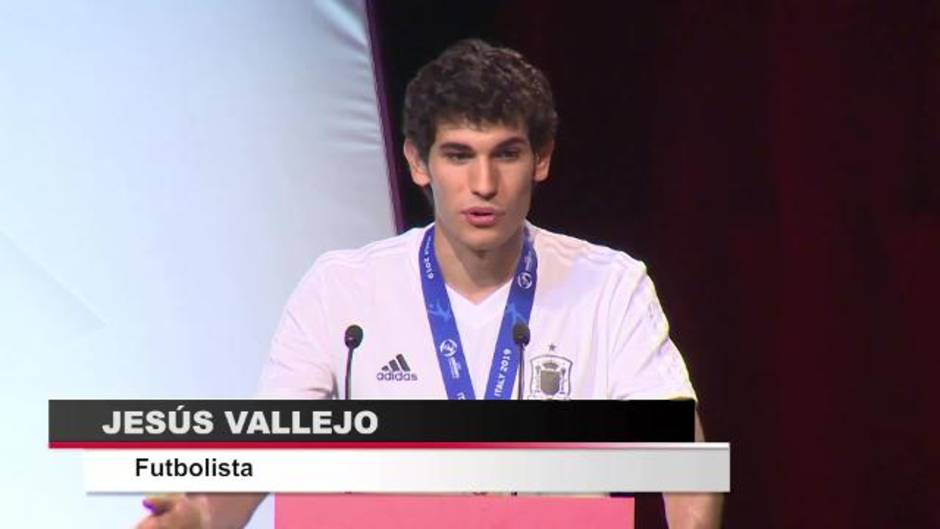 Gran recibimiento a la selección española sub-21 de fútbol