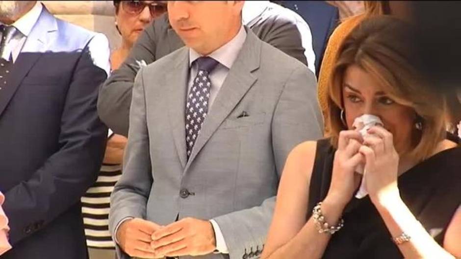 Susana Díaz muestra su desconsuelo por el fallecimiento del senador autonómico José Muñoz