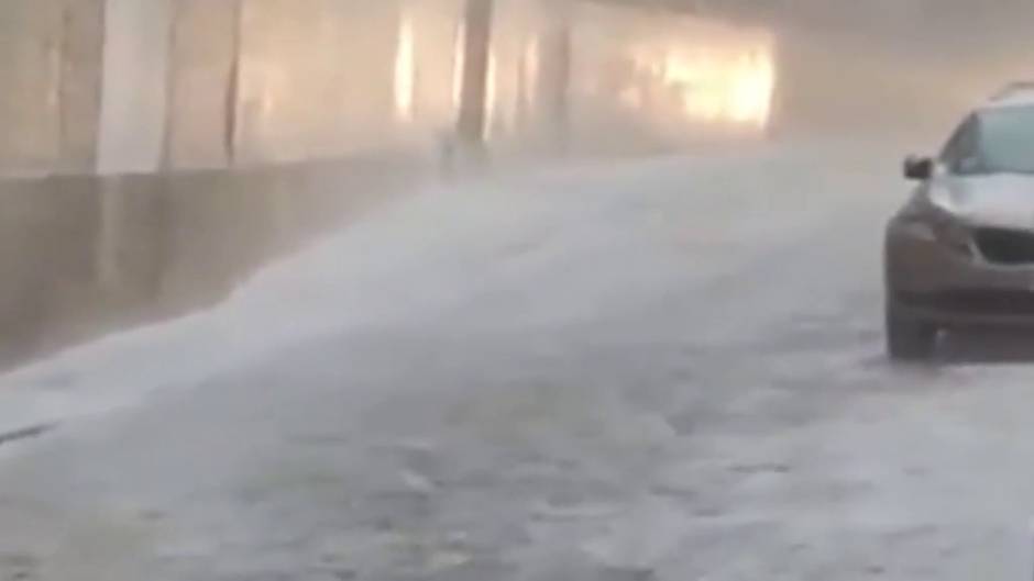 Una violenta tormenta azota el norte de Italia