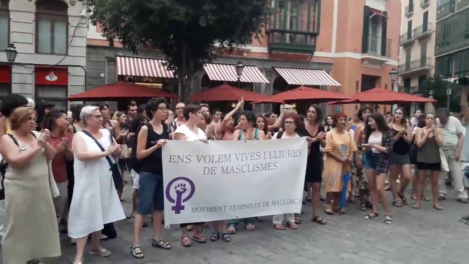 Concentración en Palma contra la impunidad ante casos de violencia sexual