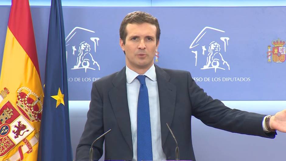 Casado reitera su 'no' e insta a hablar de "coaliciones de gobierno"