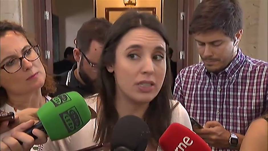 Irene Montero sobre Sánchez: "Esperamos que reabra esas negociaciones"