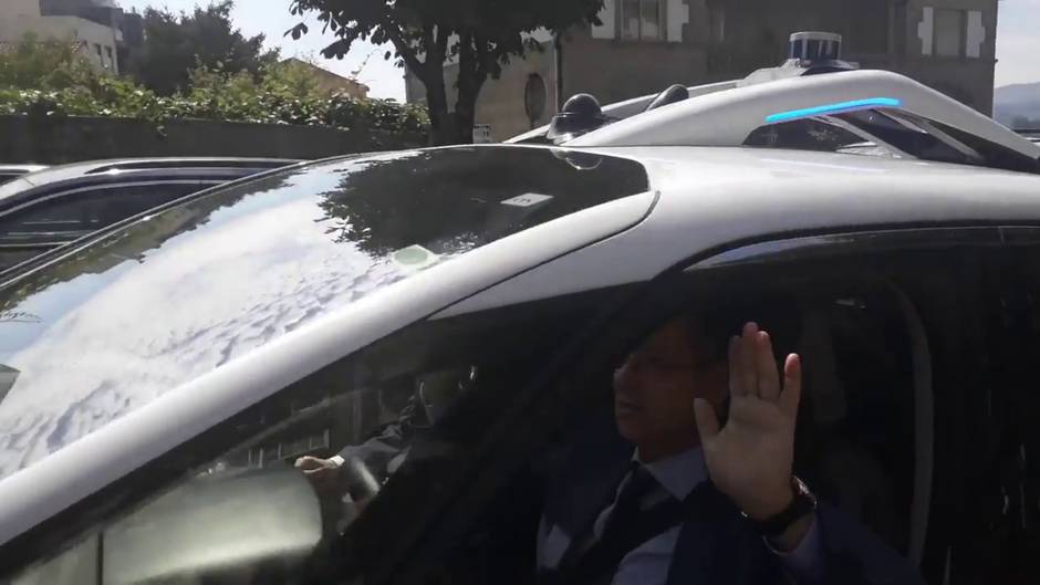 Prueba de conducción del coche autónomo