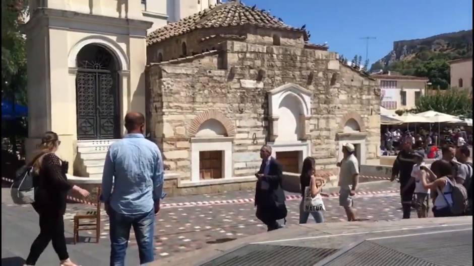 Un terremoto de magnitud 5,3 sacude Atenas