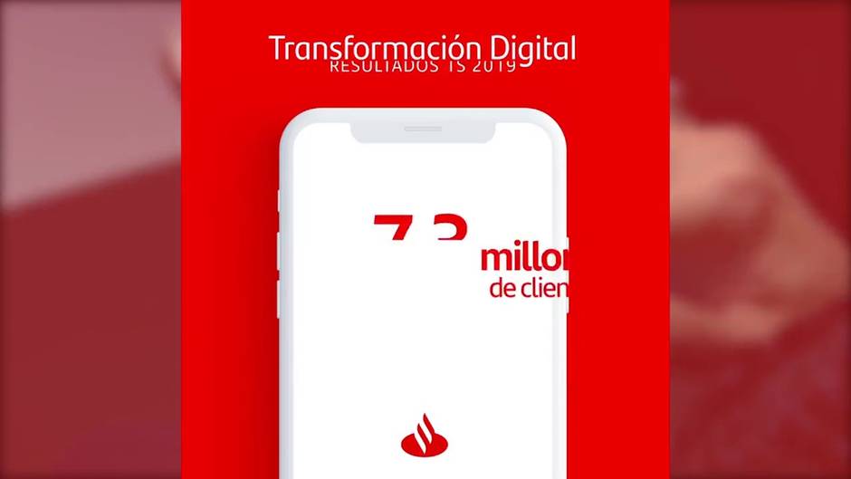 Santander obtiene un beneficio atribuido de 3.231 millones de euros en el primer semestre