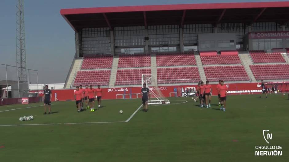 Entrenamiento Sevilla FC 25 de julio