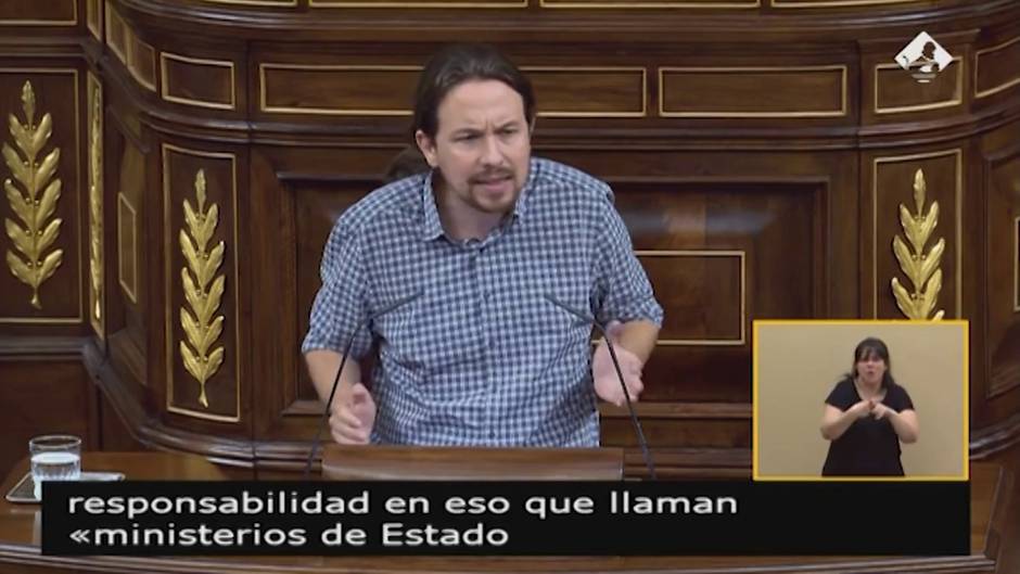 Iglesias: "No nos propongan ser mero decorado porque no lo podremos aceptar"