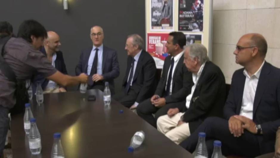 Florentino Pérez guarda silencio sobre Bale y Pogba