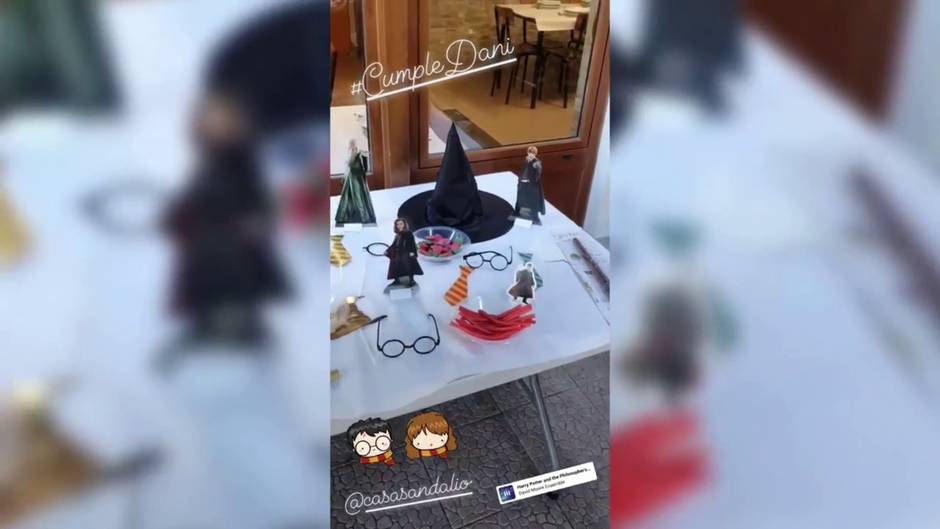 Paula Echevarría celebra con antelación el cumpleaños de su hija