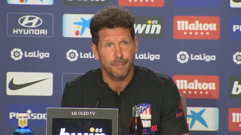 El Atlético de Madrid prepara su partido del domingo contra el Getafe