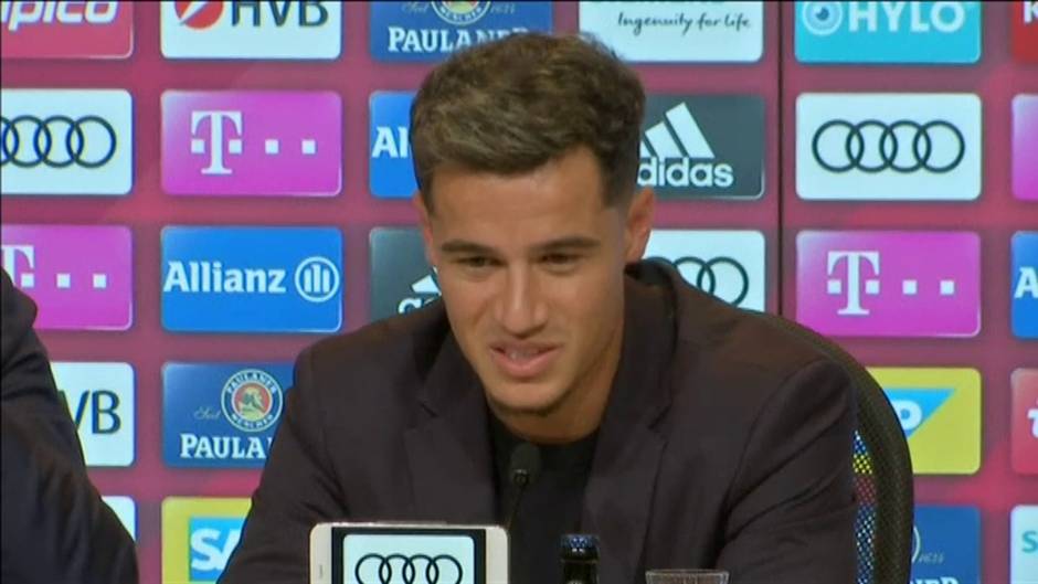 Coutinho: "Soy consciente de la responsabilidad y espero responder con buen fútbol"