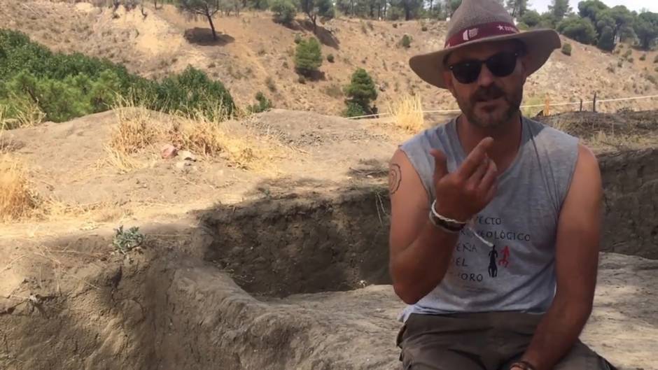 Cinco zona de gran actividad humana en La Peña del Moro