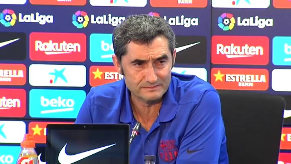 Valverde: "Si Messi no está al 100 % no arriesgaremos"