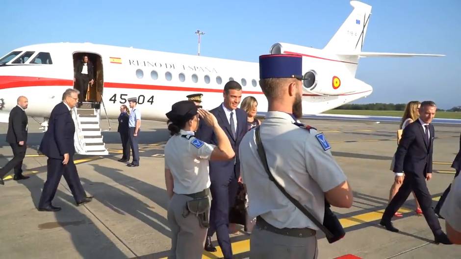 Pedro Sánchez llega a la cumbre del G7