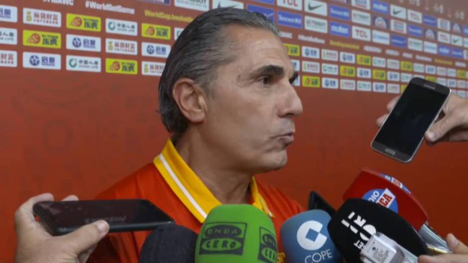 Scariolo achaca el mal partido de la selección al fallo en el triple