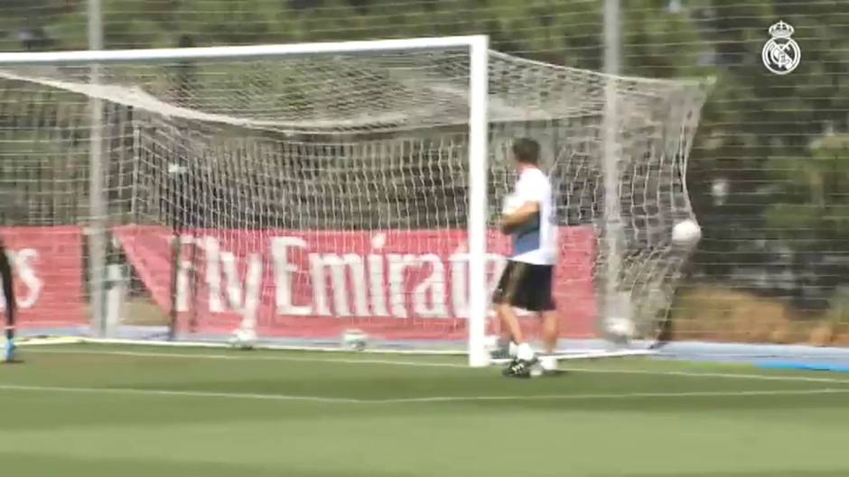 El Real Madrid ha completado el segundo entrenamiento de la semana