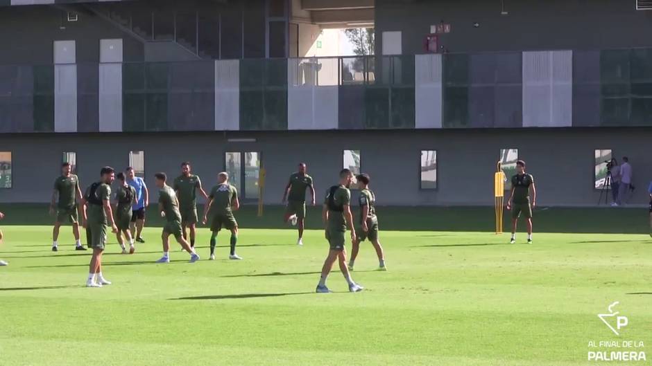 Entrenamiento del martes del Betis