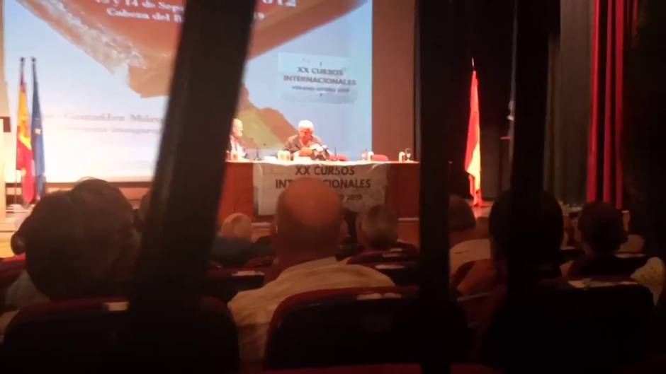 Felipe González e Ibarra en el curso 'Iberomérica y la Constitución de 1812'