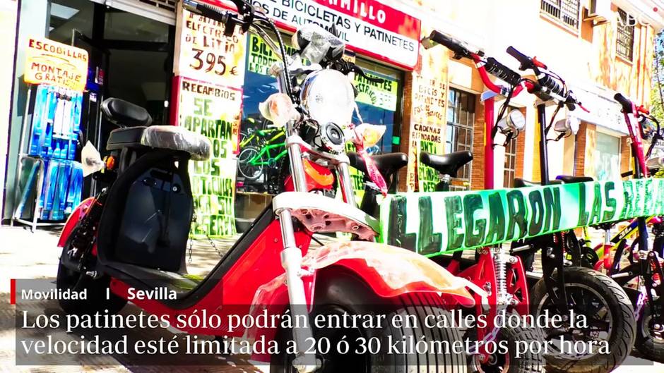 Los patinetes eléctricos no podrán circular por las zonas peatonales de Sevilla