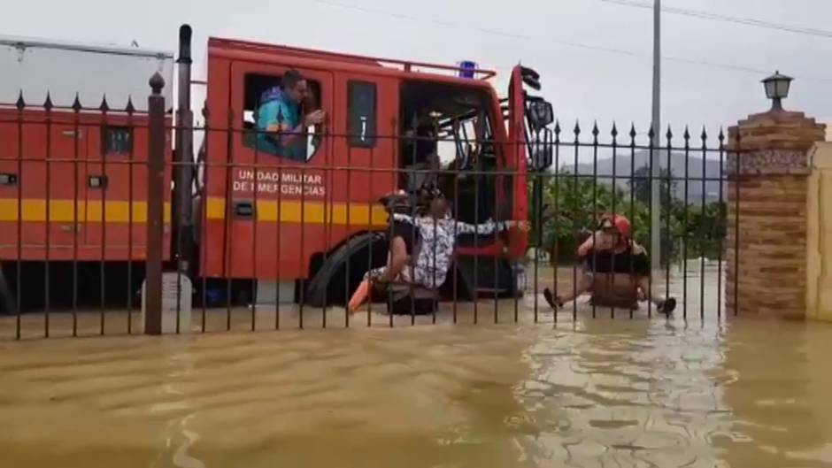 Los 'héroes' del temporal