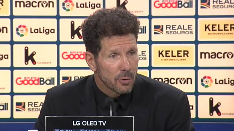 Simeone: "Necesitamos crecer, sabemos lo que tenemos y lo que somos y hacia donde hay que ir"