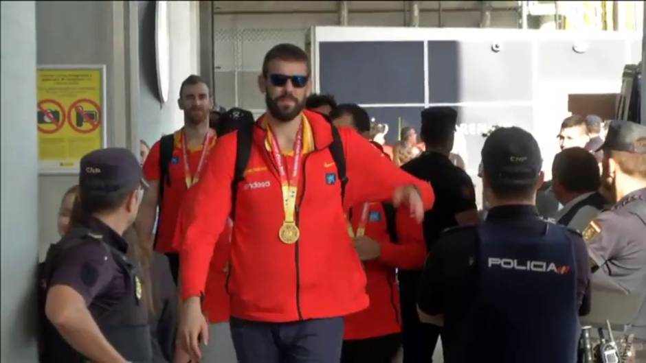 La selección española ya está en Madrid para celebrar el título mundial