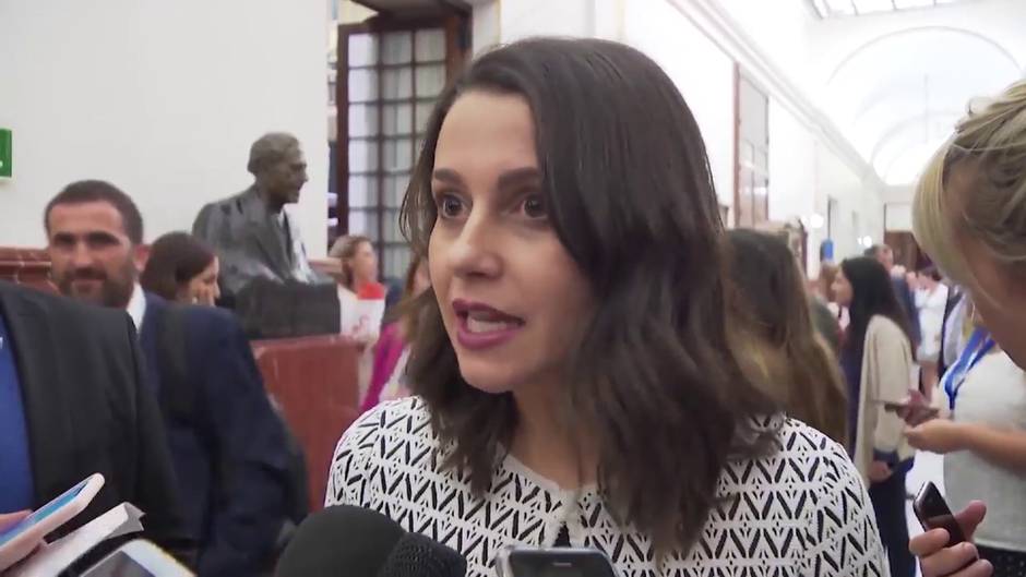 Arrimadas: "Si vamos a elecciones es porque Sánchez quiere"