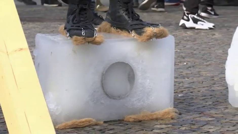 Los estudiantes lideran una protesta global por el cambio climático