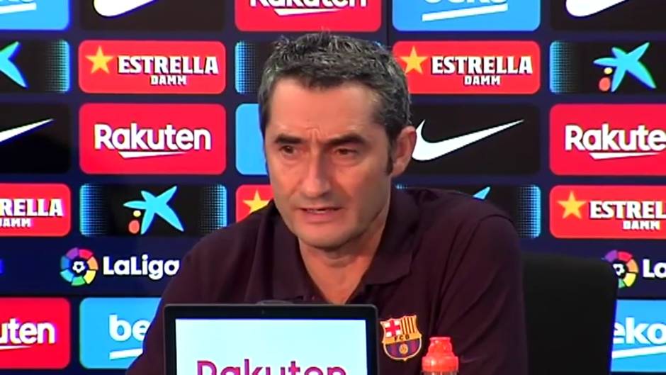 Ernesto Valverde: "Aquí el domingo estás en el cielo y el martes debajo de una piedra"