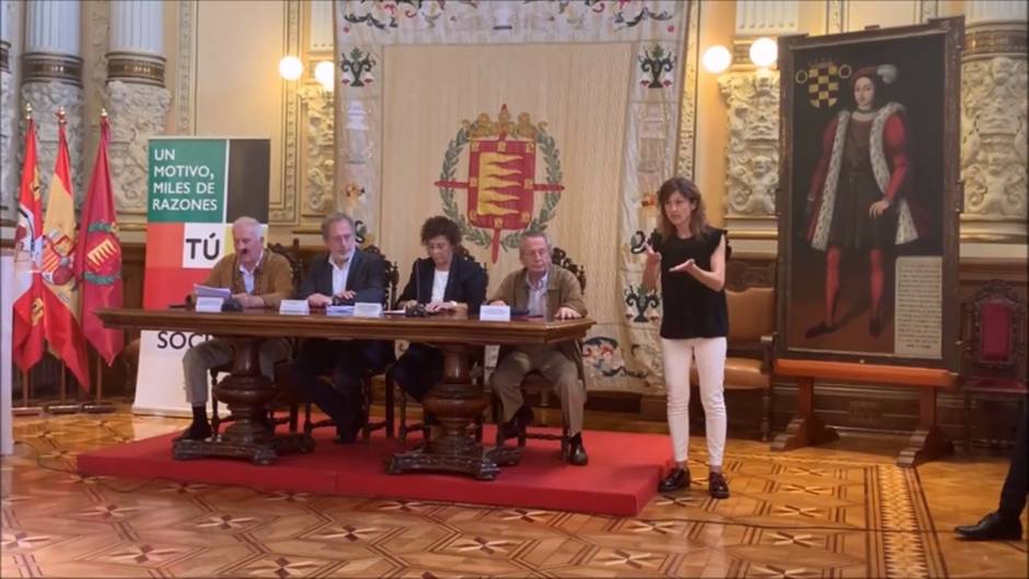 Acto del Día de Salud Mental en Ayuntamiento de Valladolid