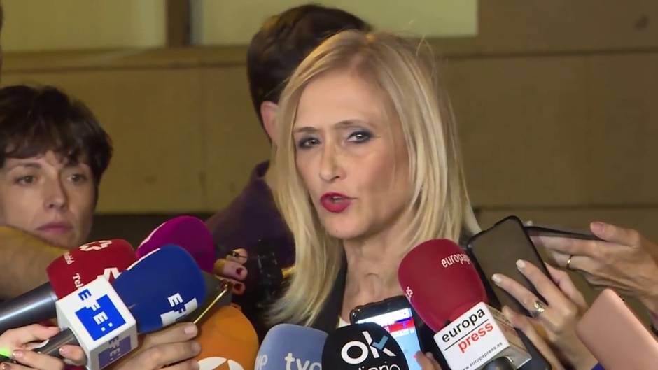 Cifuentes: "Mi participación fue personar al Gobierno como acusación particular"