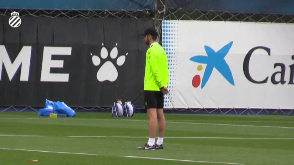 Pablo Machín ya dirige al Espanyol