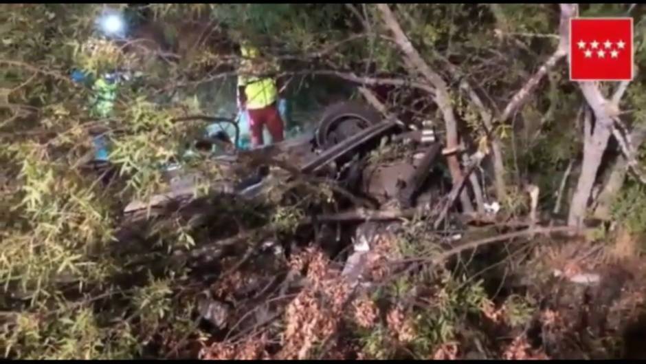 Muere un joven de 17 años en un accidente de tráfico en la M-608