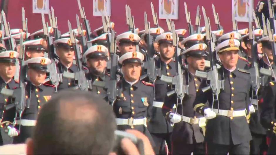 Los Reyes presiden el Día de la Fiesta Nacional