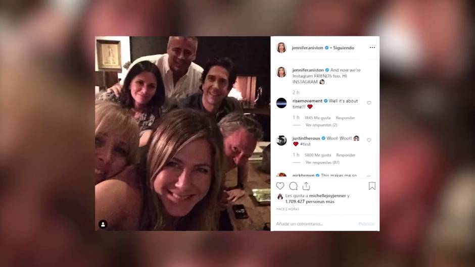 Los protagonistas de Friends se vuelven a reunir