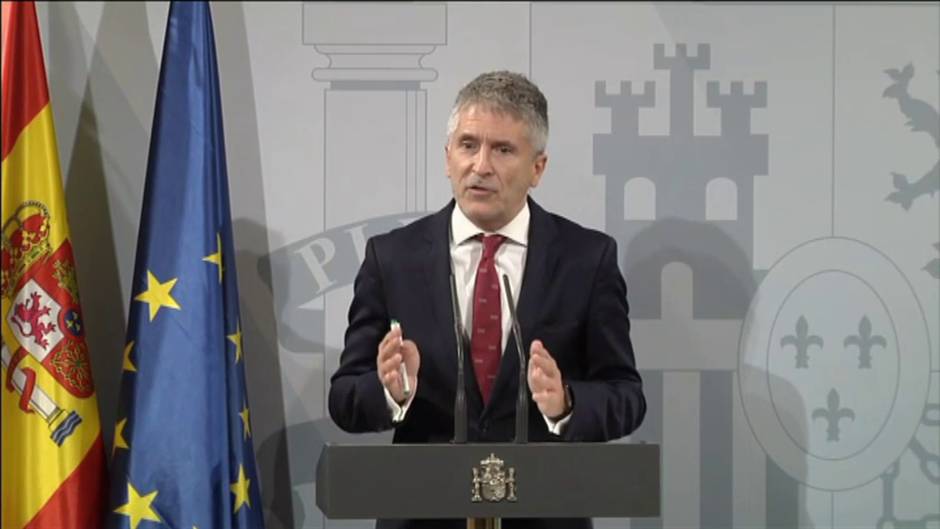 Marlaska en Barcelona: "Sí, hay proporcionalidad"