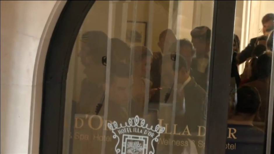 El rey emérito Juan Carlos acude a la boda de Rafael Nadal