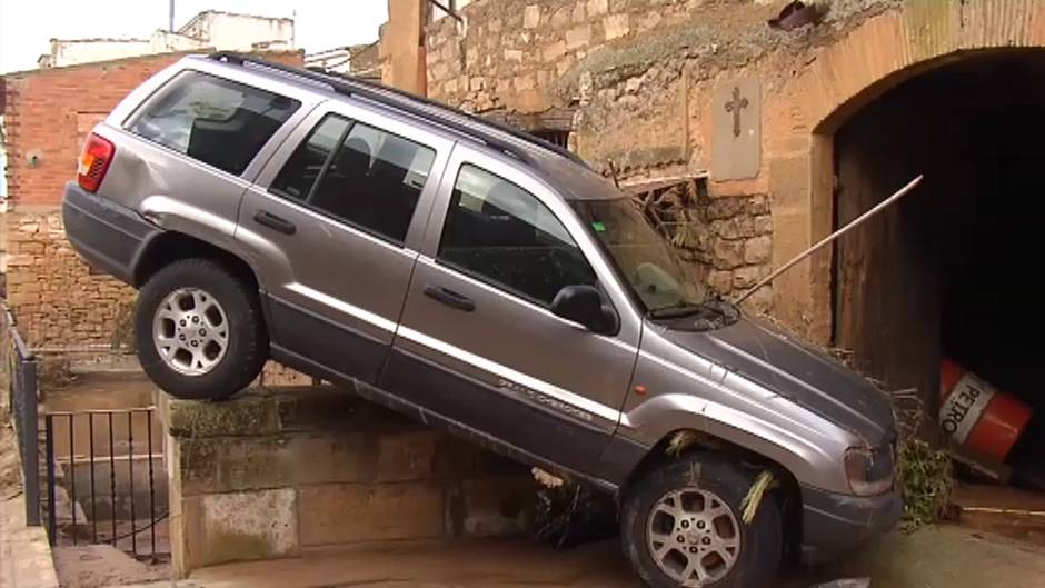 Quim Torra visita un municipio de Lleida arrasado por la DANA