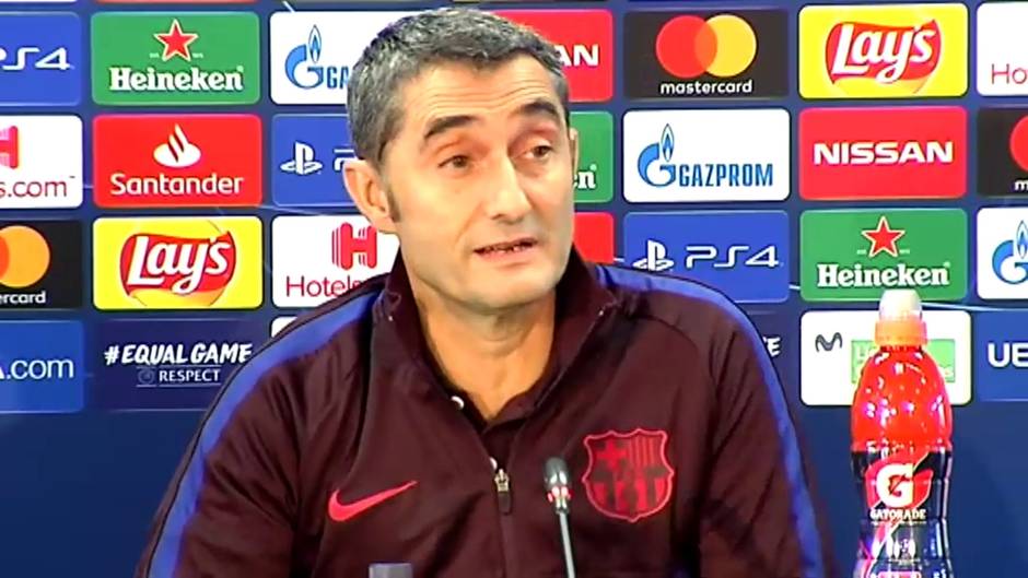 Valverde resta importancia a la derrota del Barça en Liga